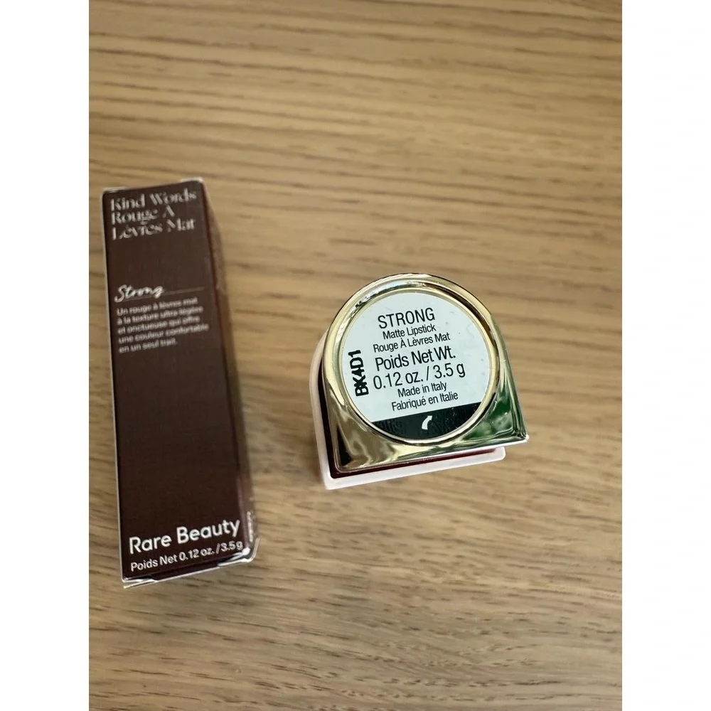 NIB Rare Beauty Matte Lipstick - Strong